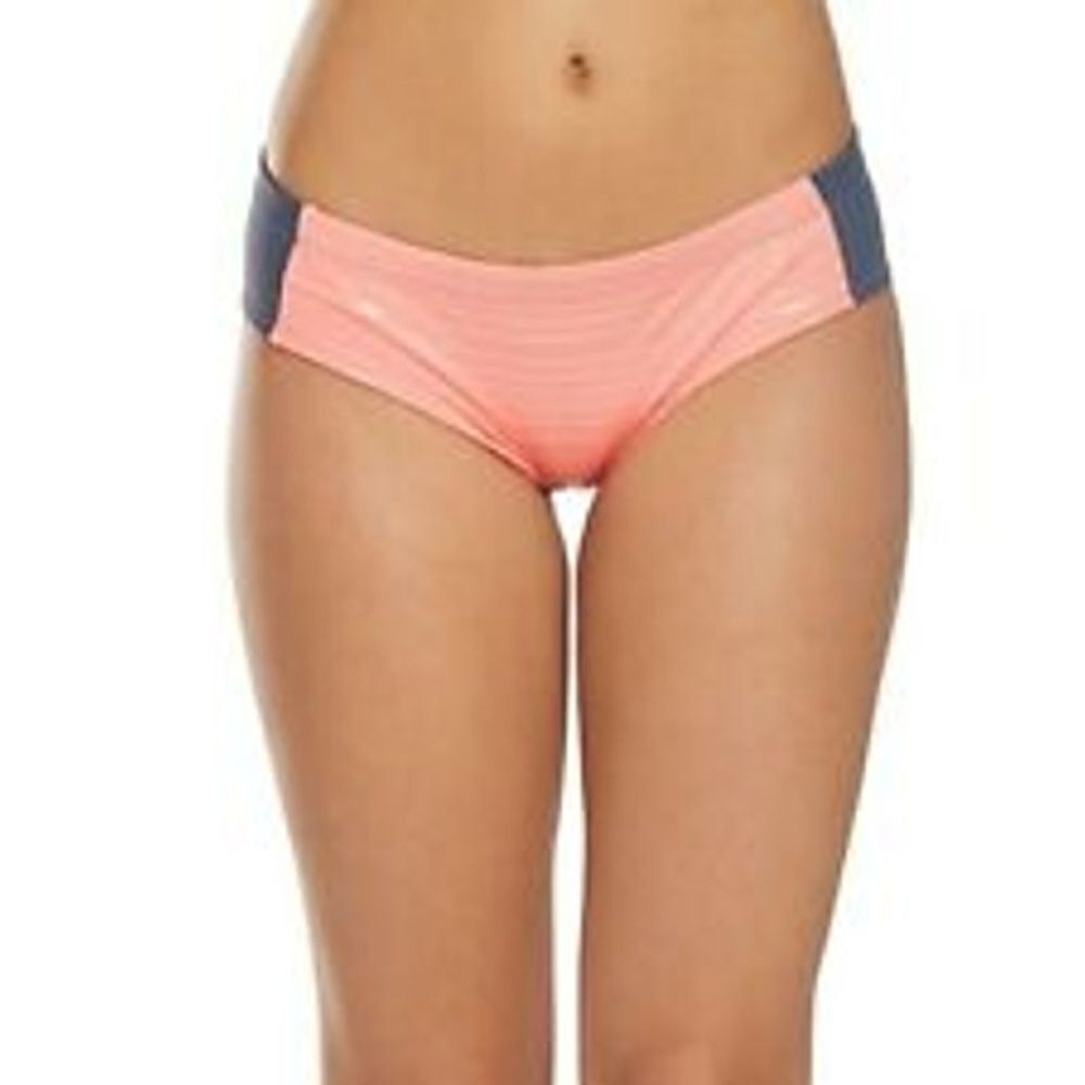 NWT Nike Swim Shine Stripe Hipster Bottoms Sz S